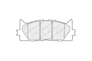Klocki Hamulcowe Lexus Es Toyota Avalon Camry 2.0-