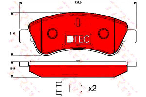 Klocki Hamulcowe Citroen Przód Berlingo C2 C3 C4 D