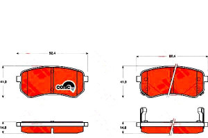 Klocki Hamulcowe Hyundai Tył I10 1,0-1,2 08-13 Trw