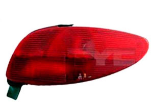 Lampa Peugeot 206 09.98-02.03 Tyc