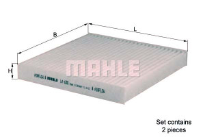 Filtr Kabiny Kabinowy Mahle 64319237158 6431931231