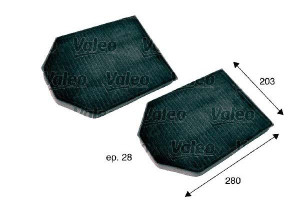 Filtr Kabiny Z Węglem Audi A8 2.5d-6.0 03.94-09.02