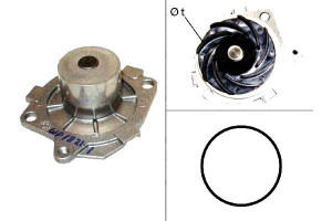 Pompa Wody Fiat 1,9td 95- 2,4t Valeo