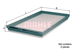 Filtr Powietrza Mahle 1560940504 F026400152 C33612