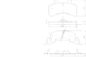 Klocki Hamulcowe Chevrolet Corsica 87-96 A.b.s.