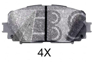 Klocki Hamulcowe Toyota Yaris 06- A.b.s.