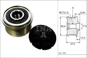 Koło Pasowe Alternatora Mazda 3 6 1,6-2,3 02- Niss