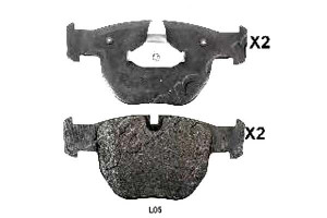 Klocki Hamulcowe Land Rover Przód Rang Japanparts