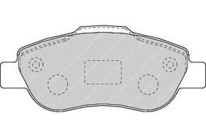 Klocki Hamulcowe Fiat Panda 1.2/1.2cng/1.3d 09.03-