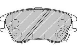 Klocki Hamulcowe Hyundai Atos 1.0/1.1 02.98-12.08