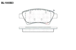 Klocki Hamulcowe Renault Grand Kangoo Megane Sceni