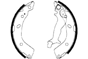 Szczęki Hamulcowe Hyundai Getz 02- Metelli
