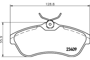 Klocki Hamulcowe Mintex 425372 425237 E172282 3730