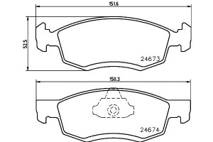 Klocki Hamulcowe Mintex 6001549803 37679 Pad2017 1