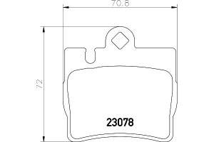 Klocki Hamulcowe Mintex 34200620 44209420 34201920
