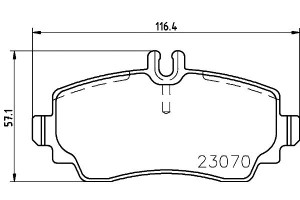 Klocki Hamulcowe Mintex 4144200220 A 37336 Pd1294
