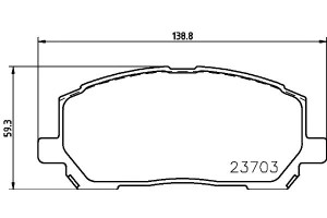 Klocki Hamulcowe Mintex 446548030 37260 An658k Act