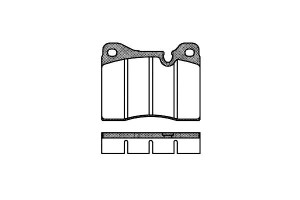 Klocki Hamulcowe Remsa 60736182 60737389