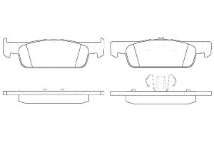 Klocki Hamulcowe Remsa 410602581r 410605612r 41060