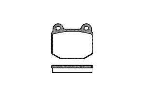Klocki Hamulcowe Remsa A117j0084s B117j0084s 44060