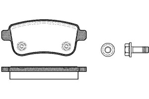 Klocki Hamulcowe Remsa 440603734r 440601416r 44060