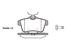 Klocki Hamulcowe Citroen C4 Ds5 Peugeot 508 17.3mm