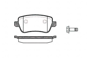 Klocki Hamulcowe Fiat Croma 16.8mm Wva24348 Roadho