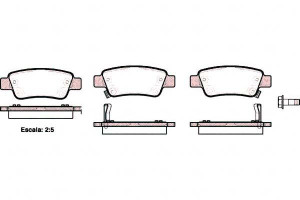 Klocki Hamulcowe Honda Cr-v 16.5mm Wva24635 Z Czuj