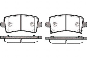 Klocki Hamulcowe Opel Insignia Saab 9-5 08> Roadho