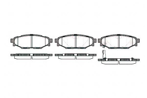 Klocki Hamulcowe Subaru Legacy 03> Roadhouse Roadh