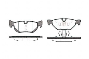 Klocki Hamulcowe Bmw 1 (e81 E87) 2004> 3 (e90) 200