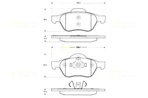 Klocki Hamulcowe Renault Scenic Ii 03> Grand 04> K