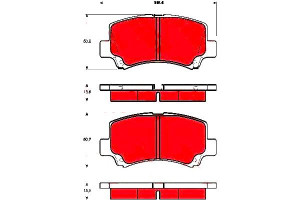 Klocki Hamulcowe Chery A1 Suzuki Wagon R+ 1.0/1.2/
