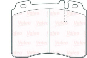 Klocki Hamulcowe Valeo 14209820 24203720 24201520