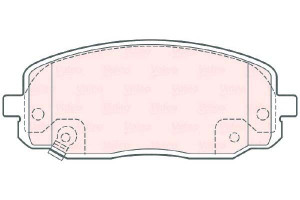 Klocki Hamulcowe Valeo 581010xa01 581010xa10 58101