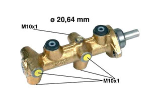 Pompa Hamulcowa Vw Golf Jetta Metelli