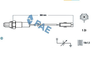 Sonda Lambda Daewoo Espero Lanos Leganza Nexia Nub