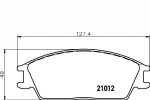 Klocki Hamulcowe Hyundai Przód Getz Pony S Coupe 1