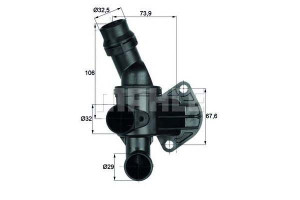 Termostat Vw 80c 2,0fsi Gti Tts Behr