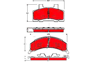 Klocki Hamulcowe Buick Century Electra Lesabre Cad
