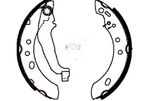 Szczęki Hamulcowe Nissan Micra Ii 1.0-1.5d 08.92-0