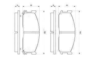 Klocki Hamulcowe Ford Econovan Kia Besta Mazda E-s
