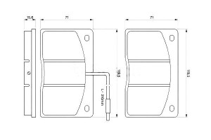 Klocki Hamulcowe Jaguar Xj Xjsc Renault Master I A