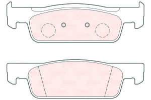 Klocki Hamulcowe Valeo 410605612r 410602581r