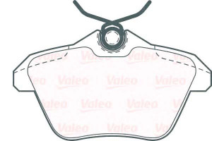 Klocki Hamulcowe Valeo 71712910 9948577 9945775