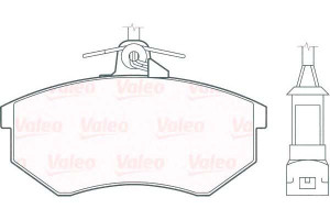Klocki Hamulcowe Valeo 8a0698151a 431698151g 44369