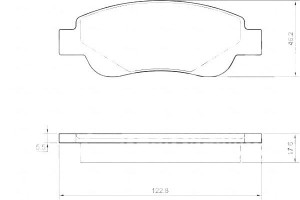 Klocki Hamulcowe Toyota Aygo 05- A.b.s.