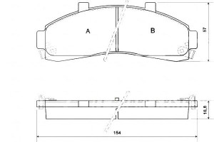 Klocki Hamulcowe Ford Explorer 95-01 A.b.s.