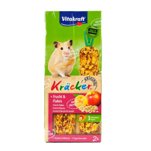 KRACKER 2szt d/chomika owoce/płatki ows.