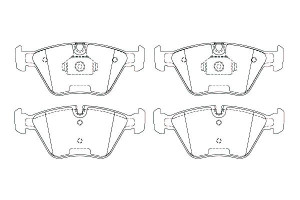 Klocki Hamulcowe Bmw Przód E83 X3 04- E46 98- 330d